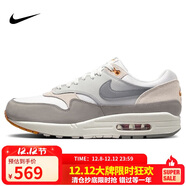 耐克NIKE休閑鞋男子氣墊AIR MAX 1運動(dòng)鞋IB1492-121白灰/卡其43
