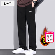 耐克（NIKE）褲子男款秋冬2025新運動(dòng)褲直筒衛褲加厚工裝長(cháng)褲休閑男士加絨褲子 BV2708/加絨/曬圖退5 4XL 【195】體重210~230斤左右