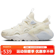 耐克NIKE女子休閑鞋氣墊HUARACHE秋款運動(dòng)鞋DQ8031-101頂峰白35.5