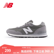 NEW BALANCE NB官方男鞋女鞋秋冬網(wǎng)面潮流百搭簡(jiǎn)約休閑運動(dòng)鞋515系列 灰色 ML515GRY 40.5 (腳長(cháng)25.5cm)尺碼問(wèn)客服