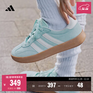 adidas「T頭鞋」BARREDA板鞋德訓鞋男女阿迪達斯輕運動(dòng) 薄荷綠/漢玉白/樹(shù)脂黃   38