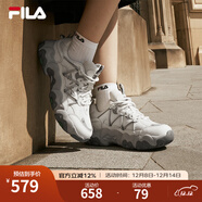 FILA斐樂(lè )男女鞋貓爪鞋6代情侶老爹鞋春新款網(wǎng)面輕便舒適休閑運動(dòng)鞋 【女】奶白-GD 36