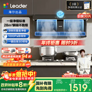 海爾（Haier）統帥（Leader）懶人油煙機一級凈煙頂側雙吸抽油煙機自營(yíng)國家補貼28風(fēng)量大吸力油煙機F28 以舊換新