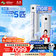 長(cháng)虹（CHANGHONG）空調5匹新能效省電wifi智能家電國家補貼220V家用電變頻冷暖立式柜機KFR-120LW/ZDTTW2+R2以舊換新