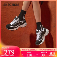 斯凱奇（Skechers）女鞋秋季厚底老爹鞋百搭熊貓鞋軟底舒適外穿休閑運(yùn)動(dòng)鞋11959