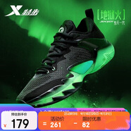 特步（XTEP）逆天一代SKY01籃球鞋新款低幫實戰(zhàn)減震耐磨專業(yè)運動鞋男