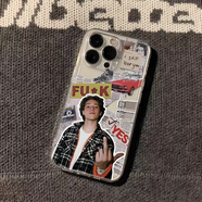 何健弓無(wú)恥之徒手機殼適用iphone16promax卡爾蘋(píng)果13美式14華為mate70美劇vivox200s19歐美風(fēng)小米15oppo 透明太空殼-單中指 華為nova5