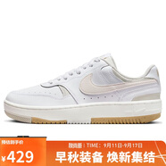 NIKE板鞋女緩震透氣GAMMA FORCE運(yùn)動(dòng)鞋DX9176-103白棕40