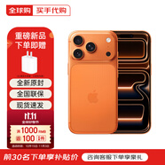 Apple【即將售罄】蘋果 iphone17 promax 蘋果17pro 全網(wǎng)通5G 蘋果手機 17promax星宇橙色 6.9英寸 256GB【全國聯(lián)?！?
                                         title=