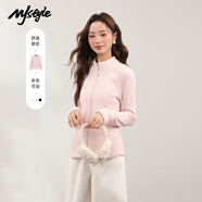 MJ STYLE立領(lǐng)雙面絨外套女2025年冬季新款加厚奧利絨修身收腰防風(fēng)保暖上衣