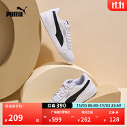 彪馬（PUMA）經(jīng)典復(fù)古透氣小白鞋男女簡約百搭休閑板鞋CARACAL 369863 白-黑色-03 37.5