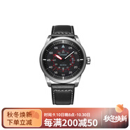 西鐵城（CITIZEN）光動(dòng)能系列100米防水光能石英機芯男表黑色表盤(pán)AW1360-04E 黑色表盤(pán)