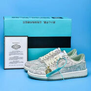 李寧絕影蛇年限定新款蒲田純原喬11白綠蛇紋舒適潮流百搭籃球鞋運動板鞋 1238蛇年限定 34