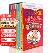 大內(nèi)特1-6冊盒裝Big Nate 8-book Box Set我們班有個搗蛋王漫畫故事集 英文原版 兒童章節(jié)橋梁書英語讀物小屁孩日記作者推薦
