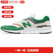 NEW BALANCENew Balance NB 997H 舒適 低幫 休閑跑步鞋 男女同款 米灰 白/綠|CM997HFF 42.5