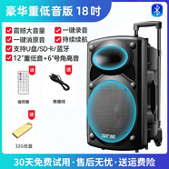 先科（SAST）電腦音響家用臺式機筆記本超重低音炮手機藍牙高音質(zhì)小型音箱 18寸豪華重低音版+32G優(yōu)盤(pán)+遙控器