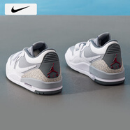 耐克（NIKE）男鞋球鞋 25秋季新款A(yù)IR JORDAN312運(yùn)動(dòng)鞋休閑訓(xùn)練氣墊籃球鞋子男 005-冷灰色/曬圖退10 42 （內(nèi)長265mm）