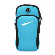 吉興久手機臂包 跑步手機包 運動(dòng)臂包男手臂手機包跑步運動(dòng)手機臂包裝備 藍色 VIVO手機通用