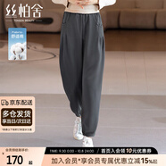 絲柏舍束腳休閑褲2025秋裝新款女裝高腰運(yùn)動(dòng)寬松款九分褲