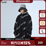 BJHG不計(jì)后果冬美式加厚仿羊羔絨棉服男潮寬松保暖毛絨情侶棉衣外套女 黑色 M