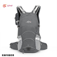新款登山包20升專(zhuān)業(yè)徒步懸浮背負系統雙肩包騎行背包男女爬山通用 20升灰色懸浮背包568送防雨含手機包罩 帶頭盔網(wǎng) 15-20升