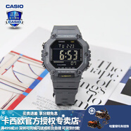 卡西歐（CASIO） 男表女表卡西歐手表男女情侶表學(xué)生時(shí)尚運動(dòng)表太陽(yáng)能雙顯電子表 AE-1600H-8BVPF玄武灰