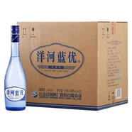 洋河大曲綿柔濃香型白酒 自飲口糧酒 52度 500mL 12瓶 洋哥藍優(yōu)