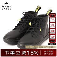 PEARLY GATES高爾夫球鞋秋冬季男女同款內(nèi)里加絨golf保暖馬丁靴 黑色 053-5192102-010 43 43