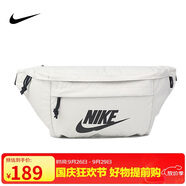 耐克NIKE 王一博同款 中性腰包  休閑包 BA5751-072淺骨色大號