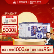 紅星二鍋頭 青花珍品青花瓷 清香型白酒 52度 750ml*6瓶 整箱裝口糧酒