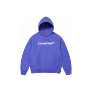 SupremeSS24 WEEK6 FUTURA HOODED SWEATSHIRT 刺繡徽標抓絨連帽衛衣 紫色/Violet S