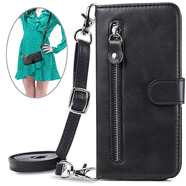 華為（HUAWEI）【原裝品質(zhì)】適用手機保護殼暢享70/60pro新款麥芒20防摔nova13/1 黑色斜挎款長(cháng)短掛繩 華為nova6SE