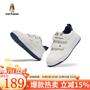 暇步士（Hush Puppies）童鞋兒童小白鞋男童運動(dòng)鞋春秋新款校園低幫板鞋中大童戶(hù)外休閑鞋 HP5604012藍色款 39