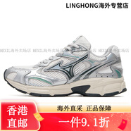 美津濃（MIZUNO）SPEED 2K新款經(jīng)典慢跑鞋輕量緩震透氣鞋面運動(dòng)跑步鞋 [SPEED2K]白/銀/幻銀 36 正碼正拍