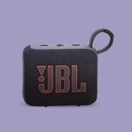 JBLGO4音樂(lè)金磚4代無(wú)線藍(lán)牙音箱重低音炮戶外室內(nèi)運(yùn)動(dòng)便攜迷你音響 黑色