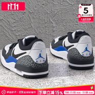 耐克（NIKE）男鞋球鞋 25冬季新款A(yù)IR JORDAN312運(yùn)動(dòng)鞋休閑訓(xùn)練氣墊籃球鞋子男 114-狼灰/鉆石藍(lán)/曬圖退10 40 （內(nèi)長250mm）