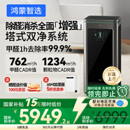 IAM鴻蒙華為智選 智能消毒空氣凈化器X5【增強(qiáng)版】去除甲醛二手煙PM2.5分解顆粒物家用凈化負(fù)離子機(jī)