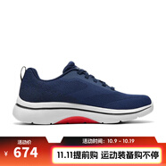 斯凱奇（Skechers）GO WALK ARCH FIT 2.0男士健步鞋 216524-NVRD 43