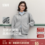 森馬迪士尼米奇家族合作外套女連帽寬松2025春季繡花夾克109125108001