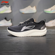 李寧（LI-NING）赤兔8跑步鞋女2025年秋冬新款正品減震輕量舒適訓練運動(dòng)鞋跑鞋女 黑色-3 35