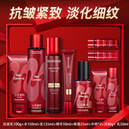 夢(mèng)妝水乳套裝山茶凝時(shí)塑顏緊致抗皺護膚品淡化細紋禮盒生日圣誕禮物 【5件套】洗+水+乳+精華+眼霜