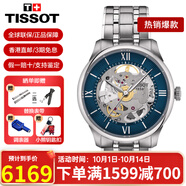 天梭（TISSOT） 手表男瑞表杜魯爾系列商務(wù)機械男表送男友送禮情人節禮物 新款T139.836.11.048.00