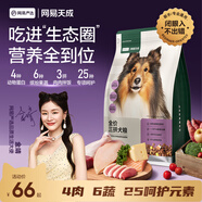 網(wǎng)易嚴(yán)選犬糧 全價(jià)凍干三拼雞肉狗糧幼犬成犬小型中大型犬通用金毛 2kg