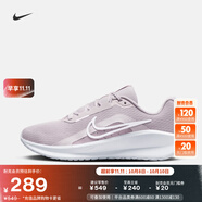 耐克女子透氣公路專業(yè)跑步鞋秋季緩震NIKE DOWNSHIFTER 13 FD6476 007灰紫/白色/塵光子色 36.5