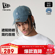 NEW ERA紐亦華MLB帽子男女棒球帽秋冬運(yùn)動(dòng)NY軟頂940防曬帽遮陽帽13094673
