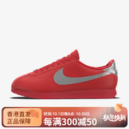 耐克（NIKE）Cortez阿甘鞋男女情侶可定制蛇年本命年紅色運(yùn)動(dòng)休閑鞋 銀紅男女同款 35.5