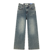 Jessy line長(cháng)褲女 432110104 牛仔蘭 M