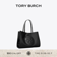 Tory Burch  湯麗柏琦 ELLA 小號單肩托特包女包TB 178708 黑色 001 OS