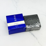 雪肌精（SEKKISEI）凈爽洗顏皂洗臉皂120g黑皂深層清潔溫和凈顏清爽去角質(zhì)