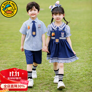 G.DUCKKIDS小黃鴨男女童朱迪兔子警官衣服幼兒園班服六一兒童節(jié)演出服表演服 男童 110 尺碼4~5歲【100-110cm】